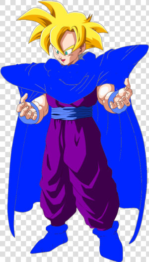 Teen Gohan By Sebadbz d39zwr2   Gohan Ssj2 Con Capa  HD Png Download