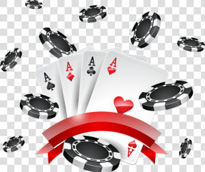 Casino Chips And Cards Decoration Png Clip Art   Chips Casino Png  Transparent Png