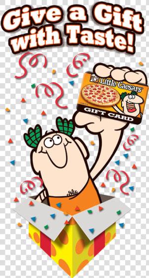 Little Caesars Pizza  Known For Its Hot N Ready® Pizza   Little Caesars Birthday Gift Card  HD Png Download