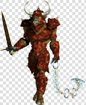 Minotaur Holding Chain   Minotaur Png  Transparent Png