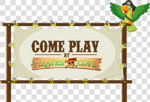 Pirates Cove Come Play Image Pirates Cove Banner Image   Bosshoss I Say A Little  HD Png Download