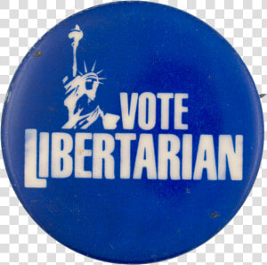 Vote Libertarian Political Button Museum   Badge  HD Png Download