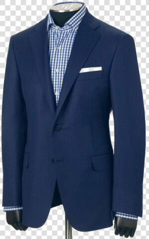 Navy Blue Blazer Png Transparent Image   Hickey Freeman Mini Herringbone Navy Suit  Png Download