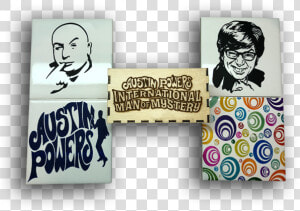 Austin Powers Coasters   Illustration  HD Png Download