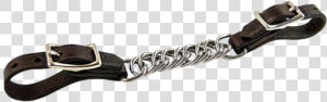 Curb Chain With Leather Ends   Strap  HD Png Download