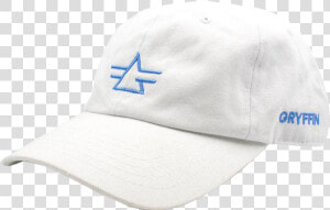 Gryffin Logo White Dad Hat   Baseball Cap  HD Png Download