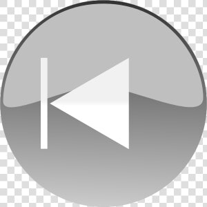 Windows Media Player Skip Back Button Grey Svg Clip   Back Button Icon Small Png  Transparent Png