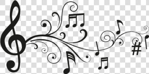 Notas Musicales Para Dibujar  HD Png Download