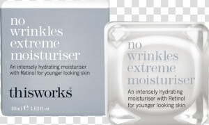 This Works No Wrinkles Extreme Moisturiser   Cosmetics  HD Png Download