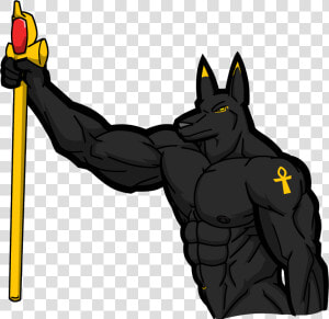 A New Year Anubis   Jackal Dog Anubis  HD Png Download