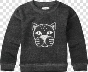 Sproet And Sprout Washed Black Panther Head Sweater   Sproet Sprout Panther Head  HD Png Download