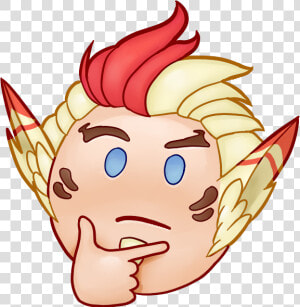 Rakan Thinking  HD Png Download