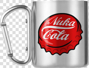 Fallout Nuka Cola Carabiner Mug   Fallout Bottle Cap Png  Transparent Png