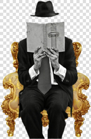  sitting  reading  interesting  contemporaryart  teefallon   Illustration  HD Png Download