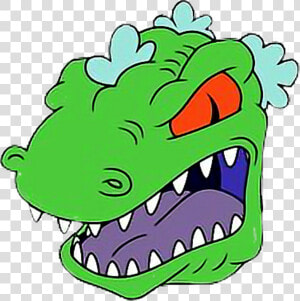 Transparent T Rex Head Png   T Rex Rugrats  Png Download