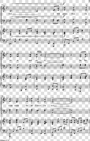 Old Rugged Cross Made The Difference Sheet Music  Hd   Sheet Music  HD Png Download