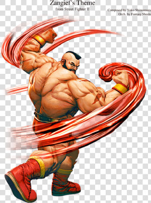 Street Fighter Characters Zangief  HD Png Download