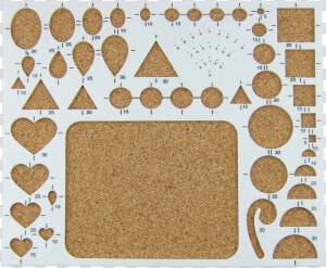 Quilling Sizing Cork Board   Paper Quilling Tools Set  HD Png Download