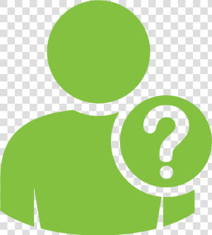 Person With Question Mark   Question Mark Person Icon  HD Png Download