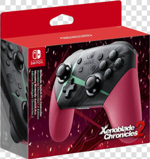 Xenoblade Chronicles 2 Pro Controller  HD Png Download