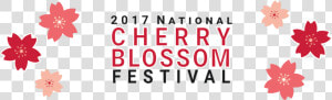 2017 National Cherry Blossom Festival   Japan Cherry Blossom Logo  HD Png Download