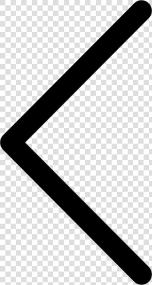 Left Arrow   Less Than Arrow In Png  Transparent Png