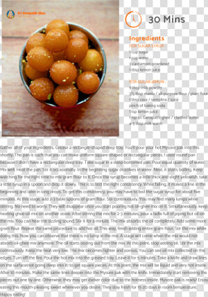 Gulab Jamun Recipe   Gulab Jamun Top View  HD Png Download