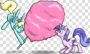 Timsplosion  Background Pony  Commission  Cotton Candy    Cartoon  HD Png Download