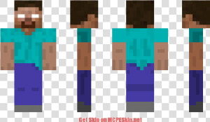 Download Minecraft Pe Skins   Skin For Minecraft Pe Herobrine  HD Png Download