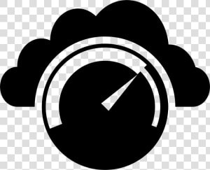 Speedometer In Front Of A Cloud Silhouette   Silhueta Velocimetro  HD Png Download