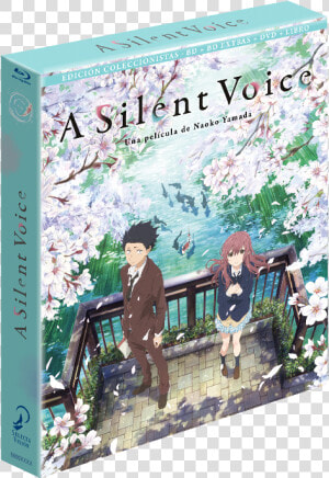 Bluray Collectors Edition A Silent Voice   Dvd A Silent Voice  HD Png Download