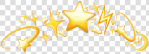  emoji  emojicrown  stars  lightning  moon  crown  freetoedit   Moon Emoji Crown Png  Transparent Png