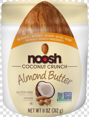 Noosh Coconut Crunch Almond Butter   Non gmo Project  HD Png Download