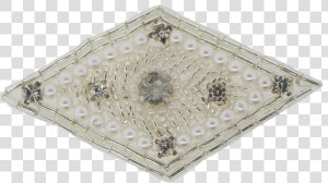 Decorative Beaded rhinestone pearl Applique   Ceiling  HD Png Download