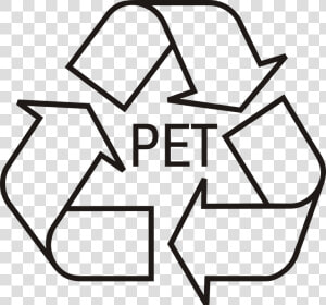 Recycle  Recycling  Logo  Pet  Symbol  Label   Pet Recycling Logo  HD Png Download