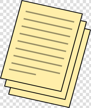 Paper Documents Clipart Png  Transparent Png