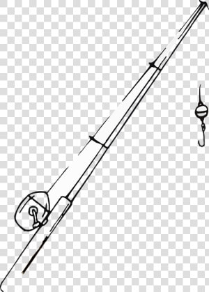 Fishing rod  Hook  Equipment  Sport  Crank Handle   Fishing Rod Clipart  HD Png Download