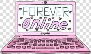  freetoedit  random  tumblr  computer  laptop  pink   Laptop Tumblr Png  Transparent Png