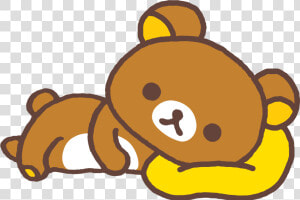 Hd In Japanese Means Rilak “relaxed” Kuma “bear”   Rilakkuma Sleeping  HD Png Download