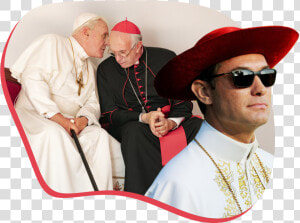 Kneel Before Hollywoods Pope Season   Netflix The Two Popes  HD Png Download