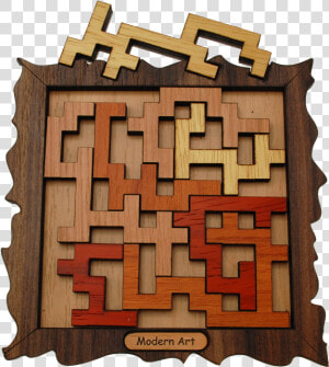 Modern Art   Modern Art Wood Puzzle  HD Png Download