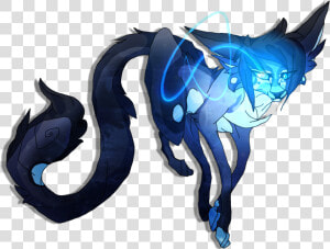 De Warrior Cat De Bluestar   Png Download   Warrior Cats Background Blue Star  Transparent Png