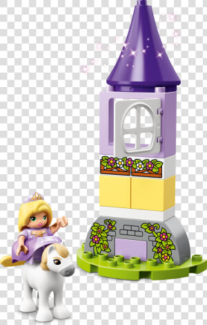 Clip Art Duplo Rapunzel S Lego   Wieża Roszpunki Lego Duplo Księżniczki  HD Png Download