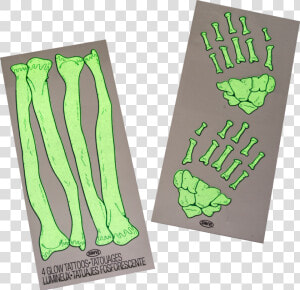 Gid Skeleton Hands Tattoo    Large   Asparagus  HD Png Download