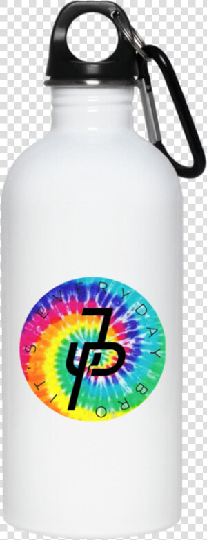 Team 10 Tie dye Jake Paul Its Everyday Bro 23663 20   Water Bottle  HD Png Download