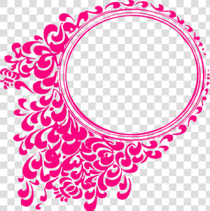 Pink Bracket Cliparts   Vector Border Pink Png  Transparent Png