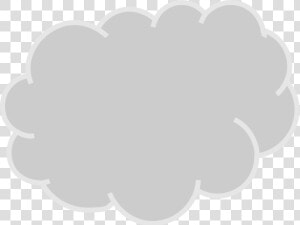 Clouds Clipart Gray   صورة غيمه  HD Png Download