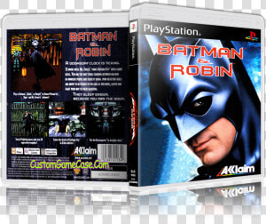 Batman  amp  Robin   Capa Batman And Robin Ps1  HD Png Download