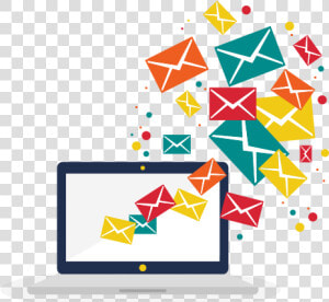 Email Clutter  HD Png Download