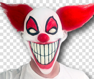 Glow In The Dark Clown   Scary Clown Mask  HD Png Download